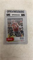 2016 Panini Mike Evans Autographed Trading Card w/