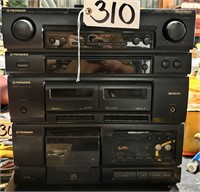 Pioneer Stereo Cassette and CD XR 3000