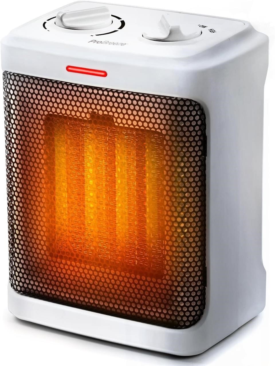 Pro Breeze 1500W Portable Electric Heater - White