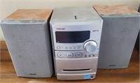 Sony Cd Player W/ Speakers