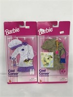 Two new Barbie Cool Career Fashions outfits