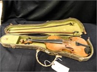 Violin w/2 Bows; Andreas Amati fecit; w/case;