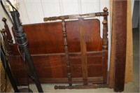 ANTIQUE BED AND TWIN BED