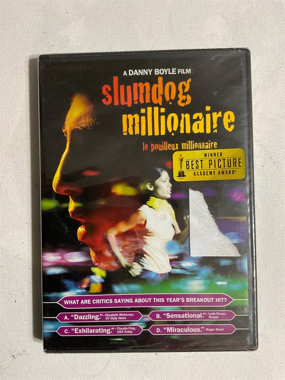 Sealed slumdog millionaire movie