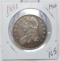 1831 Half Dollar AU