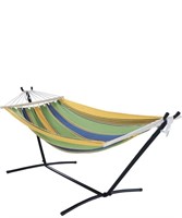 2 Person Adjustable Hammock with 10FT Heavy Duty