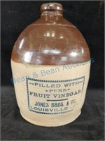 Jones Bros. Fruit vinegar jug 1 gallon