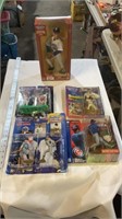 Sports superstar collectibles.