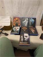 7 Halloween DVD Movies, as found