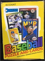 1989 DONRUSS BASEBALL PUZZLE AND PLAYERS TRADING C