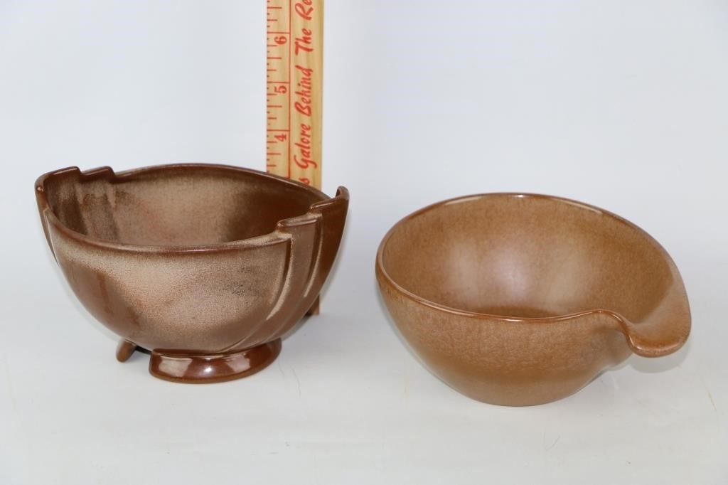 Two Frankoma Pottery Bowls