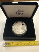 2007 American eagle 1 ounce silver proof coin