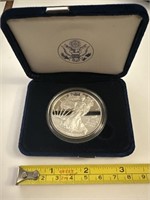 2008 American eagle, 1 ounce proof silver coin