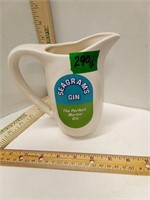 Seagram's Gin The Perfect Martini Gin Pitcher