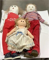3 dolls (2 dolls are 31” tall)