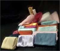 Lot of material remnants - various sizes & colors