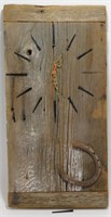 * Barn Wood Clock