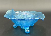 Horse Medallion JIP ftd bowl - celeste blue