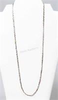 Sterling Silver "S" Chain Necklace