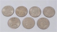 7 - 1971-1972 Eisenhower Dollars