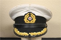 WW1 German Navy Visor Officer Hat - Repro