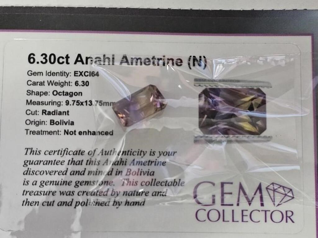 6.30ct Anahi Ametrine