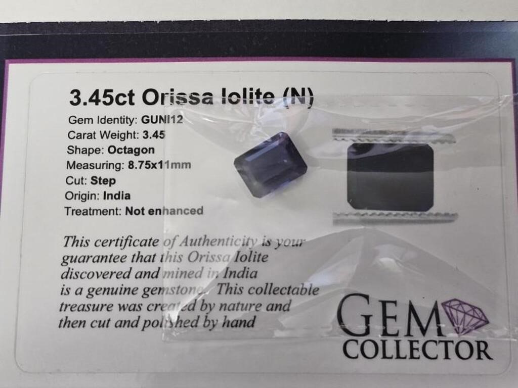 3.45ct Onissa Lolite