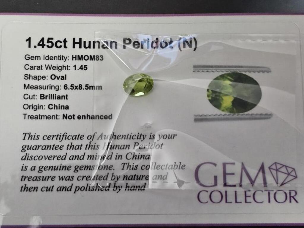 1.45ct Hunan Peridot