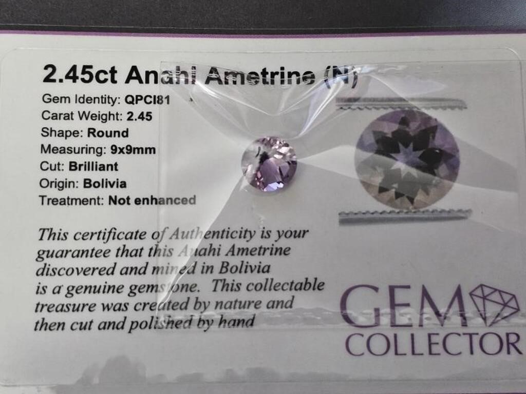 2.45ct Anahi Amertirine