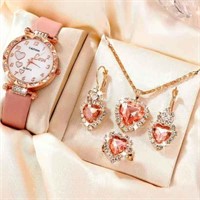 Beautiful Watch and Jewelry Set NEW