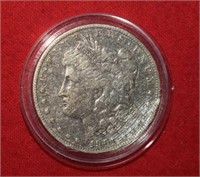 1901-O Morgan Silver Dollar in Case
