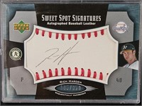 105/350 Autographed Rich Harden Sweet Spot