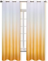 Ombre Single Panel Room Darkening Curtain