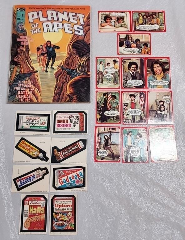 Wacky Packs, Kotter Cards & Planet of the Apes