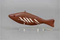 Rare John Panula 7.75" Fish Spearing Decoy,