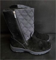 Women's Land's End Boots sz 9 Black