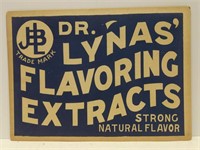 Vintage Cardstock Dr. Lynas Advertising
