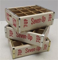 (3) Vintage Wooden Mini 7up Crate
Sold times the