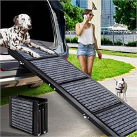 CJYMMFAN Folding Dog Car Ramp for Medium & Large