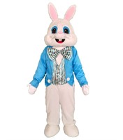 Easter Rabbit With Vest Cute Plush Mascot