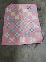 Snall hand made quilt