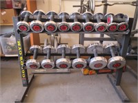 Golds Gym Professional Barbell Set & Stand