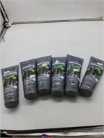 6 charcoal face masks