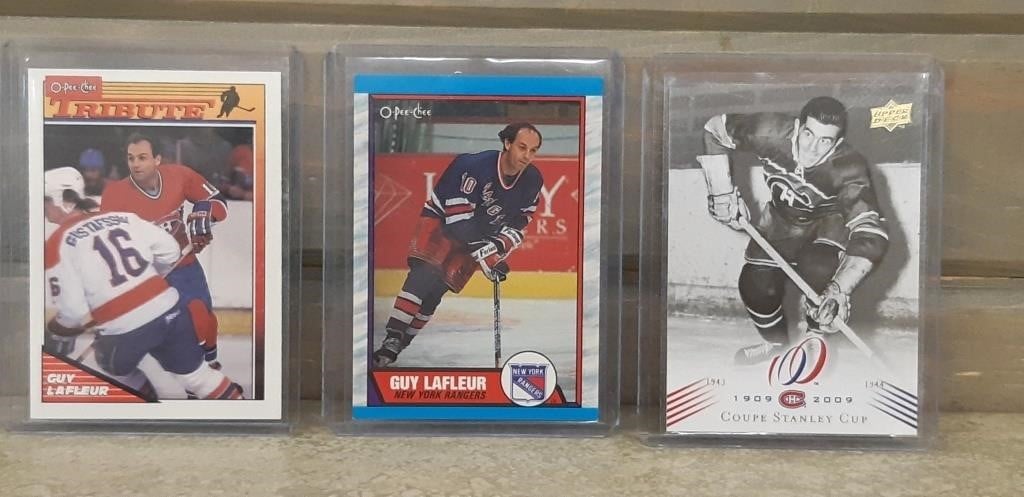 Lot of Guy Lafleur and more hockey cards