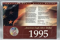 1995 American Eagle Silver Dollar .999 1oz