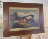 Vintage Train Art