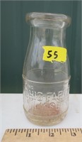 Ohio Farmer Milk Service bottle