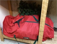 Large Christmas tree in bag