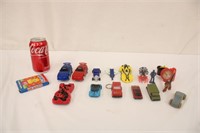 Mixture of Toy Sports Cars, Trucks & Etc