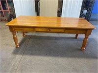 Wooden Coffee Table, 46 x 16 x 18”